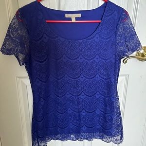 Lace Banana Republic Top